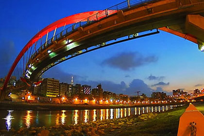 Time Lapse Taipei - Beautiful Bridges